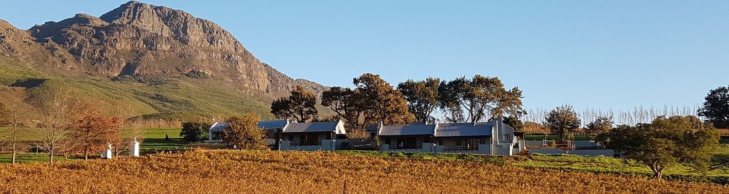 Mont Angelis Luxury Self Catering Stellenbosch Helderberg view